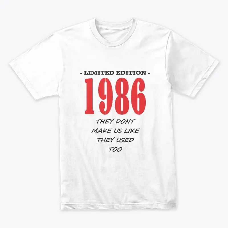 LIMITED EDITION 1986