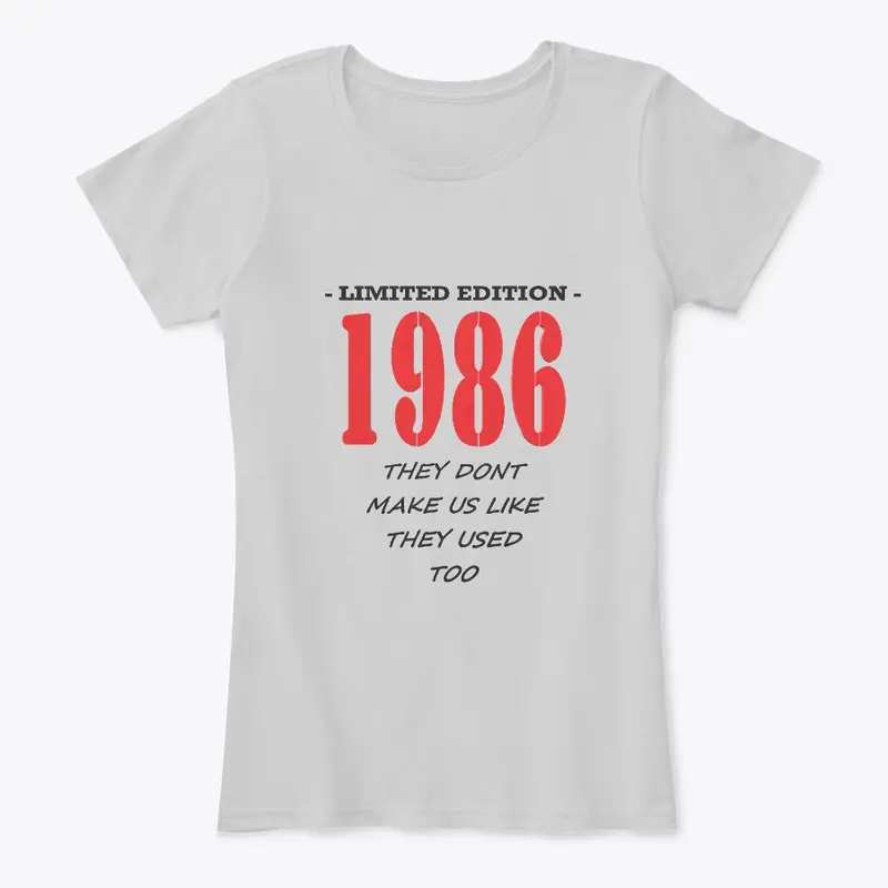 LIMITED EDITION 1986